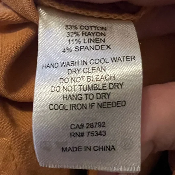 Nicole Miller Apricot Pants - Picture 3 of 7